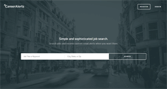 Desktop Screenshot of careeralerts.com